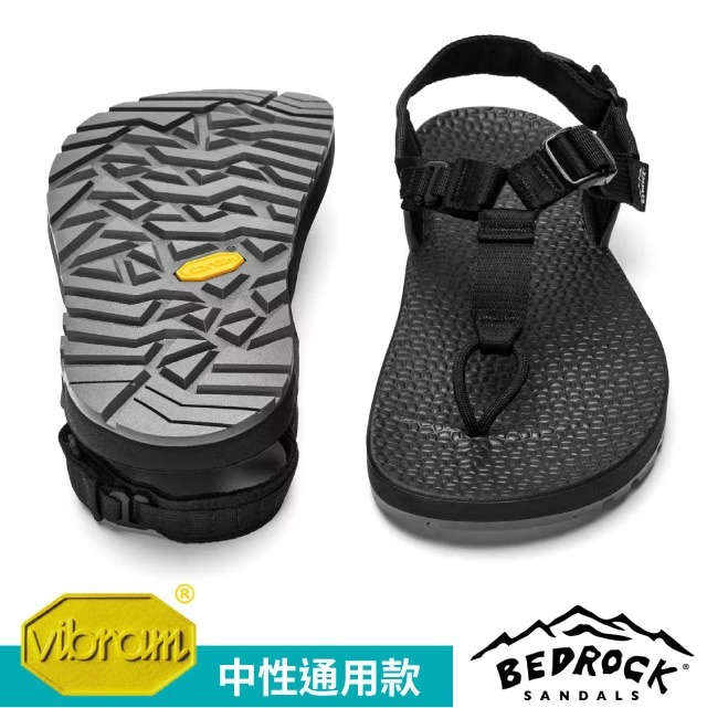 【BEDROCK】男女 Cairn Evo 3D PRO 越野戶外運動涼鞋.水陸兩棲涼拖鞋.溯溪鞋.海灘鞋/黑色✿30E010